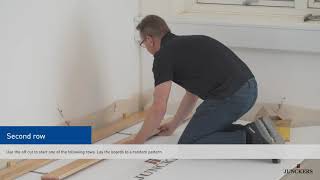 Junckers Clip Sports Floor  Installation video [upl. by Ijok]