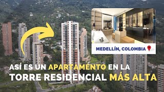 Así es vivir en la torre más ALTA de MEDELLÍN [upl. by Akeenahs]