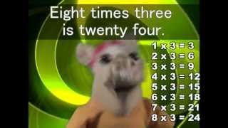 The 3 Times Tables Song [upl. by Va672]