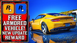 Unlock A FREE Weaponized amp Armored Vehicle in Rockstars NEW GTA Online UPDATE GTA5 New Update [upl. by Arlynne]