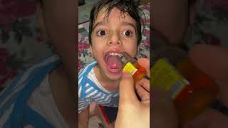 Khansi me shahad dena chahiye  cute baby [upl. by Ailiec]