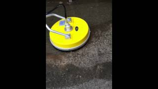 Whirlaway 16quot Pressure Washer Head Demonstration [upl. by Lerud560]