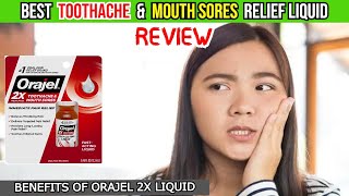 🦷 Instant Relief Unveiled Orajel 2X Toothache amp Mouth Sore Liquid Review 🌟  MustTry [upl. by Thomasa20]