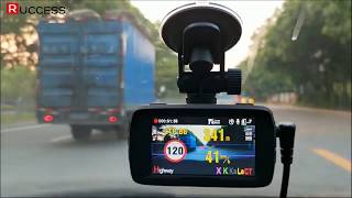 Ruccess Radar Detectors 3 in 1 Camera Radar Detector [upl. by Cohligan]