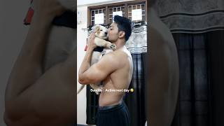 Sunday  Active Rest Day 🫶🏻😮‍💨 trending shortvideo shortsfeed ashortaday fitness cricket [upl. by Ymmit37]