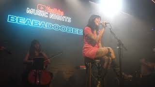 Beabadoobee  Take A Bite Live at YouTube Music Nights in Lafayette London [upl. by Adnuhsed443]