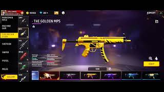 GARENA FREE FIRES MASSIVE GUN SKINS COLLECTION REVEALED [upl. by Obrien]