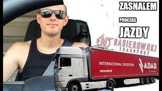 FRANCJA otwarte drzwi ZASNĄŁEM PODCZAS JAZDY postojowe ROZŁADUNEK NA AUTOSTRADZIE  NASIEROWSKI [upl. by Rumery]