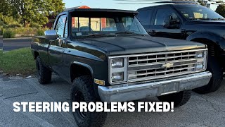 1985 Chevy Power Steering Box Replacement [upl. by Lemmy]