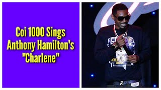 Coi 1000 Sings Anthony Hamiltons quotCharlenequot  Rickey Smiley Karaoke Night [upl. by Sikata192]