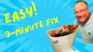 Fix a Running ToiletFill Valve Replacement  by Home Repair Tutor [upl. by Susi]