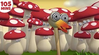 Gazoon  The Hallucinating Ostrich  Funny Animal Cartoons For Kids By HooplaKidz TV [upl. by Anerda]