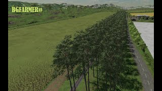 Ep12 Longest Field on the Map  HautBeyleron  FS22  Forest cutting  BGFARMER [upl. by Seavir]