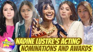 Nadine Lustres Acting Nominations and Awards [upl. by Brenda]