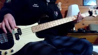 Creedence Clearwater Revival  Have You Ever Seen The Rain Bass Cover [upl. by Isdnyl]