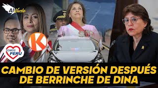 ¡QUÉ CONVENIENTE  Chofer cambia de versión luego de berrinche de Dina Boluarte sobre caso el cofre [upl. by Aluin866]