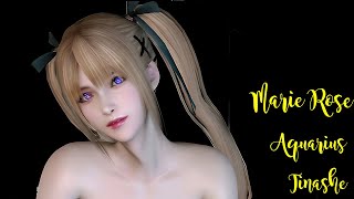 【MMD vam】MARIE ROSE portrait マリーローズ AQUARIUS by TINASHE 허니셀렉트2 ハニーセレクト2 150 [upl. by Esyahc226]