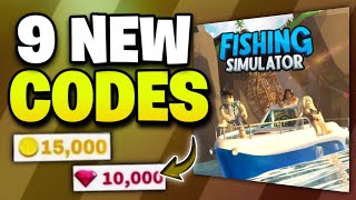 NEW ALL WORKING CODES FOR FISHING SIMULATOR IN 2024 ROBLOX FISHING SIMULATOR CODES [upl. by Leachim427]