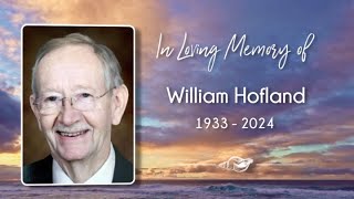 Celebration of Life of William Hofland [upl. by Jecoa]