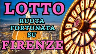 ✨ Scopri la COMBINAZIONE VINCENTE per il LOTTO di oggi a Firenze [upl. by Nicolais]