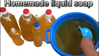 HOMEMADE  DIY LIQUID SOAP [upl. by Monafo]