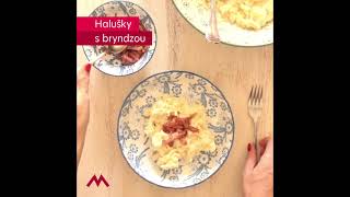 Videorecept bryndzové halušky [upl. by Sothena]