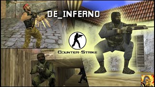 CounterStrike 16 DeInferno Gameplay [upl. by Atnima]