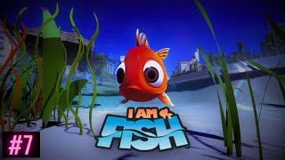 FISH ESCAP FROM DARK LAKE AND DANGER BIRDES  DEATH X GAMING  I AM FISH 7 [upl. by Itoc]