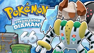 POKÉMON STRAHLENDER DIAMANT 💎 46 RegiGolems im HamanasuPark amp Regigigas im BlizzachTempel [upl. by Bari567]