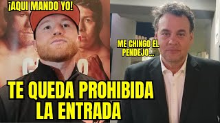 ESTO DIJO DAVID FAITELSON DE QUE VETARON SU ENTRADA PARA LA PELEA DE CANELO VS JAIME MUNGUÍA [upl. by Leverick]