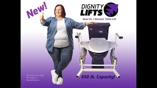 Coming Soon The XL Toilet Lift by Dignity Lifts [upl. by Herb]