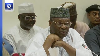 INEC Chairman Presents Budget For Edo Ondo Govship Polls [upl. by Comfort]