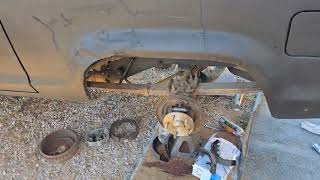 Bronco 2 progress update New rear drums brakes lines and axle shaft [upl. by Mindi]