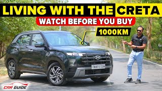 2024 Hyundai Creta Long Term Review with Real Mileage amp Safety  ADAS Features  Tata Curvv Rival 🔥 [upl. by Anerual846]