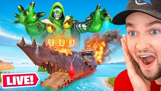 NEW Fortnite LIVE EVENT  DR DOOM ATTACKS Season 4 Marvel [upl. by Schuler]