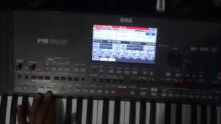 como crear redobles para cumbia en korg pa600 [upl. by Walston]