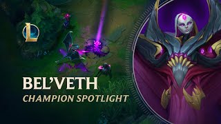 Bel’Veth Champion Spotlight  Gameplay  League of Legends [upl. by Ayyn804]