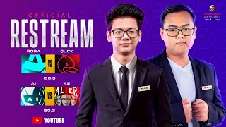 Official Restream MLBB ESL Snapdragon🔴Ai 🇲🇲 vs AE 🇮🇩 Bo3Myanmar 🇲🇲 Casting CasterZyZyy amp Blank [upl. by Adnaram413]