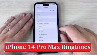 ORIGINAL RINGTONES iPhone 14 Pro amp Pro Max 2022 IOS 16 [upl. by Ellekcir]