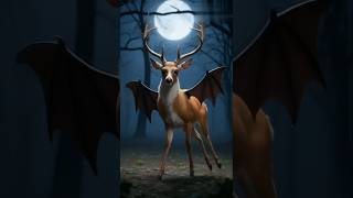 Deer Vs Bat deer batman hybrid hybridanimals animals zoo wildlife [upl. by Lenoyl]