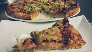 Pizza Cu Aluat Italian [upl. by Soraya]