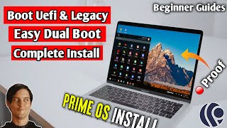 How To Install Prime OS Without Error Run Android App amp Games Without Lag On Low End Computer [upl. by Anar]