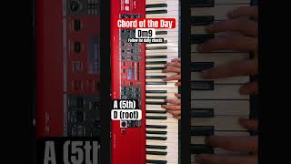 Chord of the day musictheory chords piano beginnerpiano notes music pianotutorial [upl. by Inaffit212]