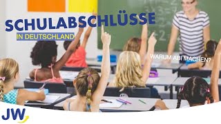 Die deutschen Schulabschlüsse im Überblick [upl. by Hgielek]