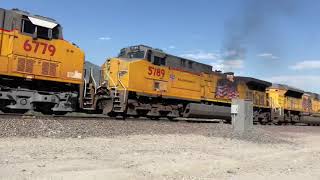 Watching Trains in the Cajon Pass on Friday [upl. by Woolson530]