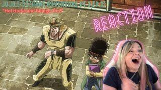 Jojos Bizarre Adventure Part 3 Ep 37 quotHol Horse and BoingoHol Horse and Mondatta Part 2quot reaction [upl. by Irdua24]