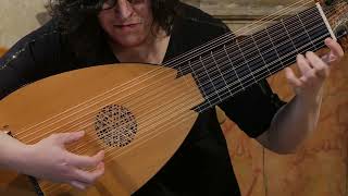 J Bittner  Passacaille Evangelina Mascardi 13 course lute [upl. by Reichel]