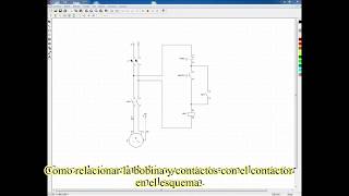 Cade Simu Tutorial relacionar bobinado y contactos con el contactor [upl. by Cates473]