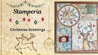 StamperiaChristmas GreetingsWalk Thru [upl. by Aon137]