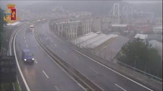 Ponte Morandi nuovo video subito prima del crollo [upl. by Cockburn]